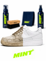 Antes y Después Limpieza Sneakers MINT - Resultados Reales Kit Limpieza Tenis Colombia