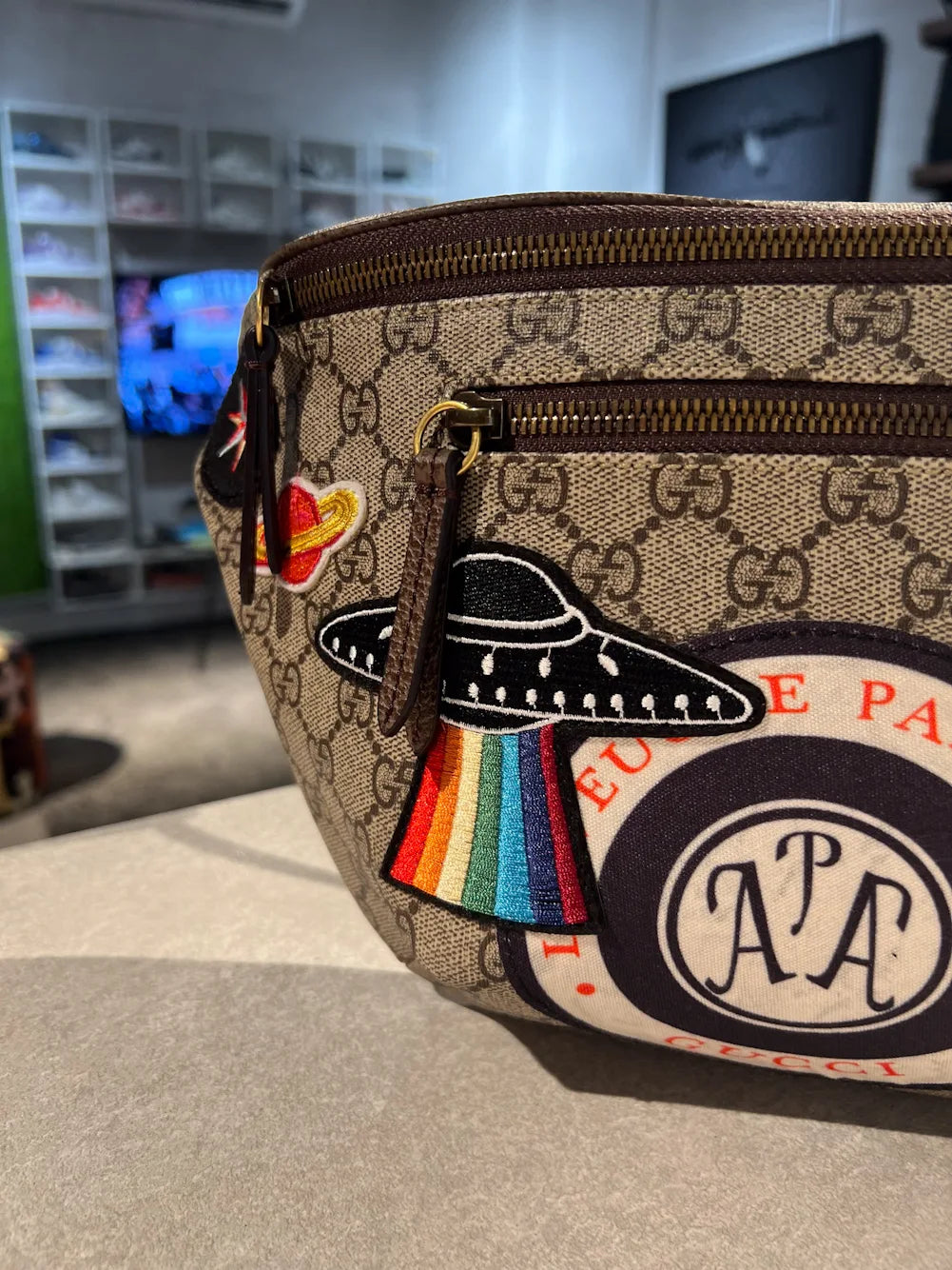 Canguro gucci mujer sale