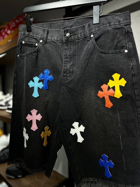 SHORT JEAN CHROME H