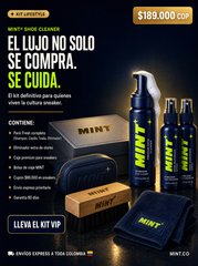 MINT Kit Lifestyle VIP - Kit Definitivo Limpieza Sneakers Colombia $189.000