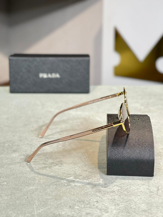 GAFAS PRADA OPTICA DORADA
