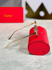 GAFAS CRTR OPTICA DORADA