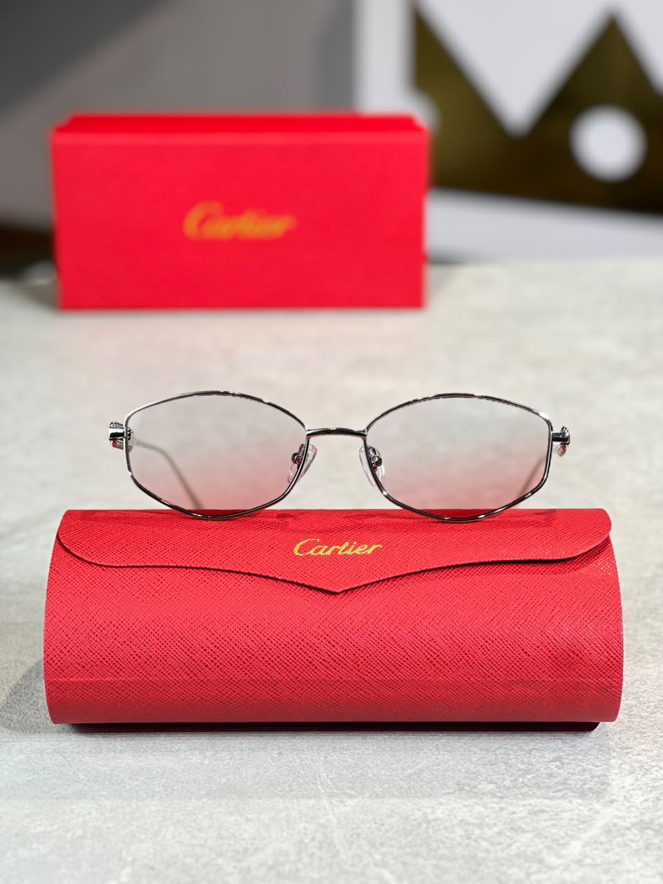 Gafas Cartier Optica Dorada