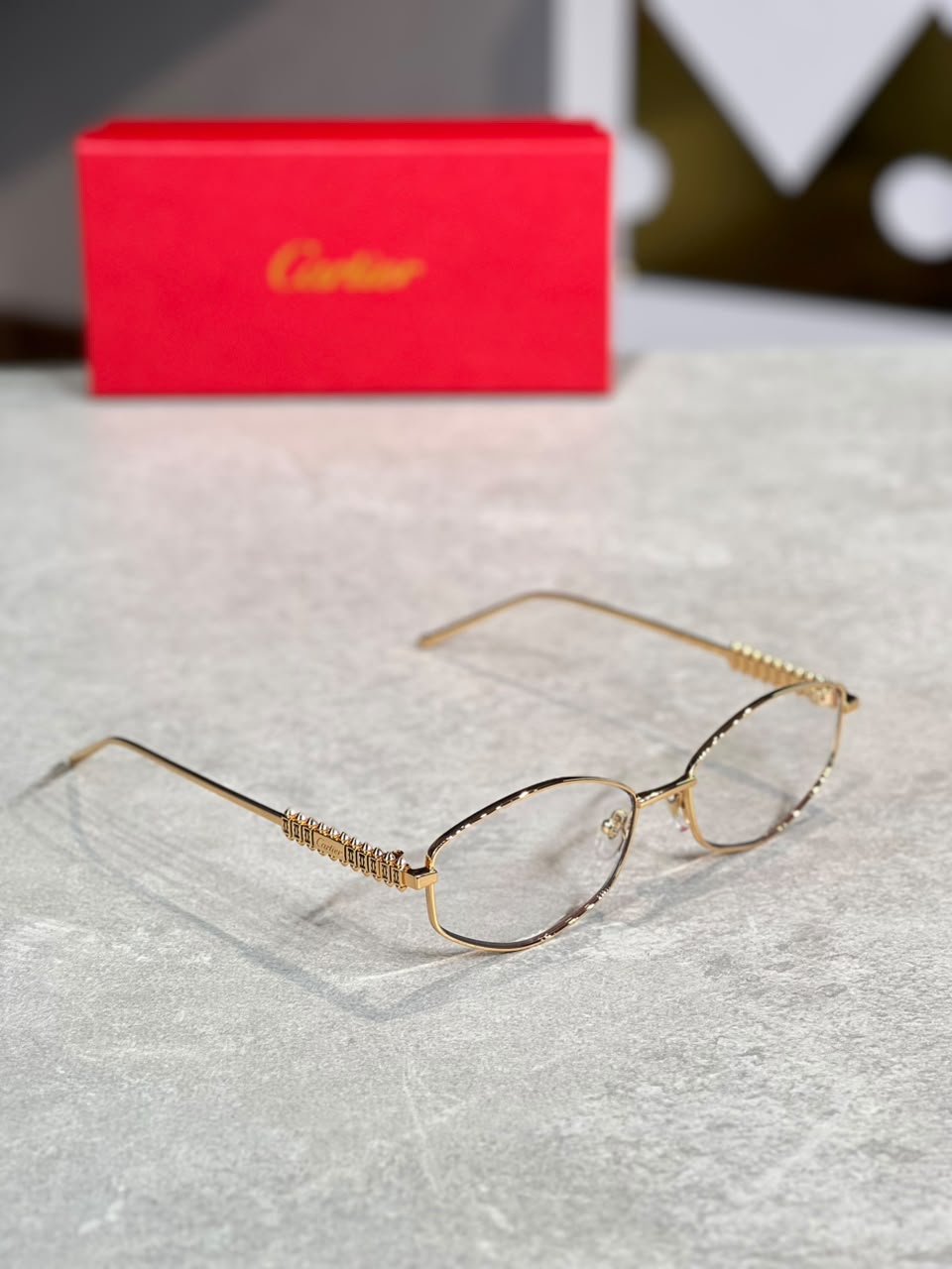 Gafas Cartier Optica Dorada