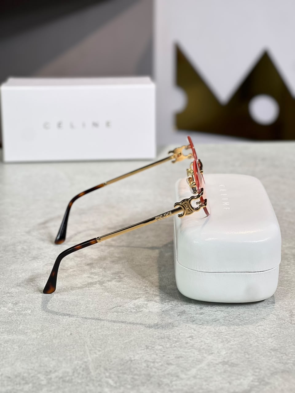 Gafas Celine Optica Dorada