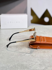 Gafas Celine Cateye Dorado Carey