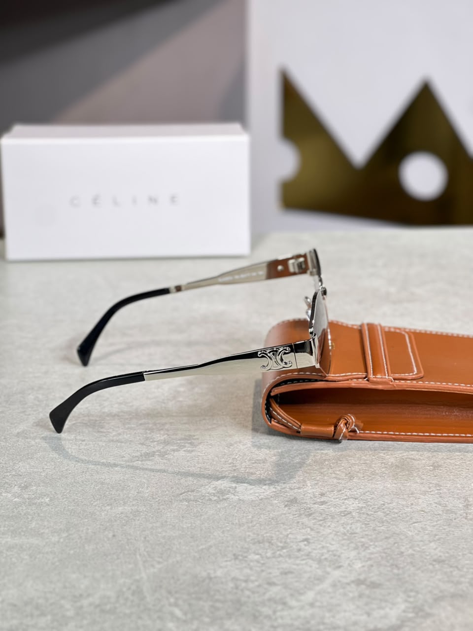 Gafas Celine Optica Perfil Dorada
