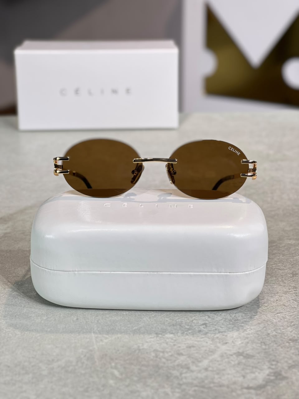 Gafas Celine Ovalada Cafe