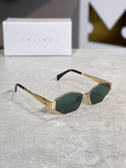 Gafas Celine Hexagonal Verde