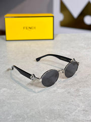 Gafas Fendi Redonda Negra