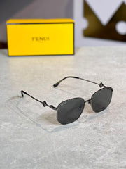 Gafas Fendi Cuadrada Negra