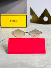 Gafas Fendi Ovalada Rosa
