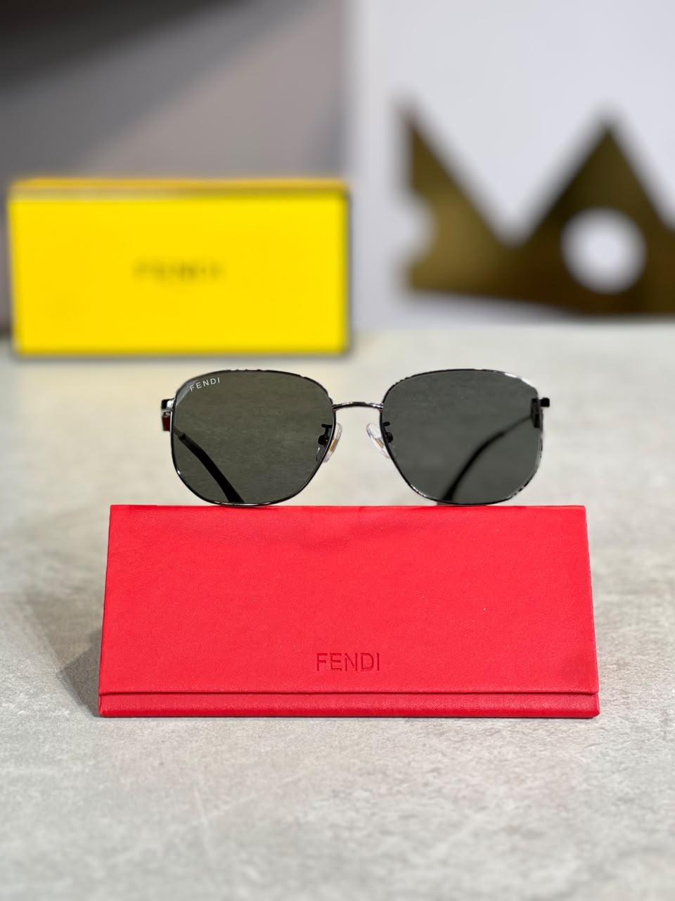 Gafas Fendi Aviador Negra