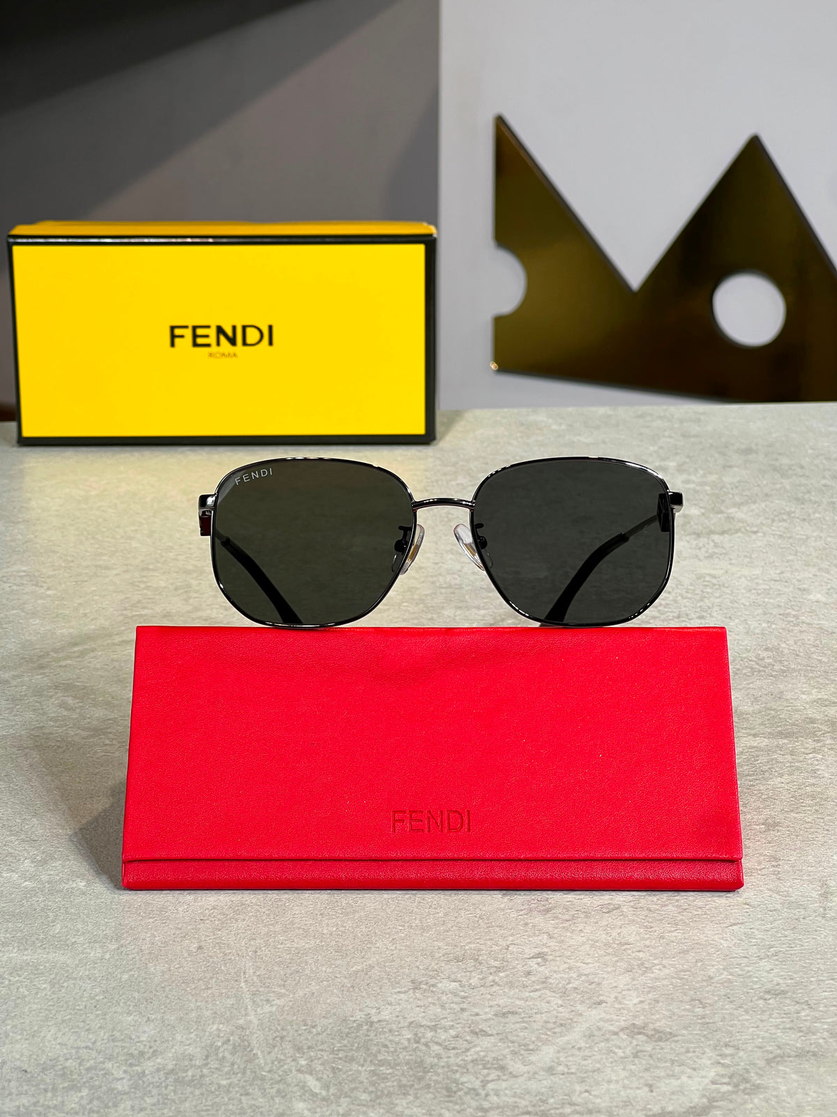 Gafas Fendi Aviador Humo