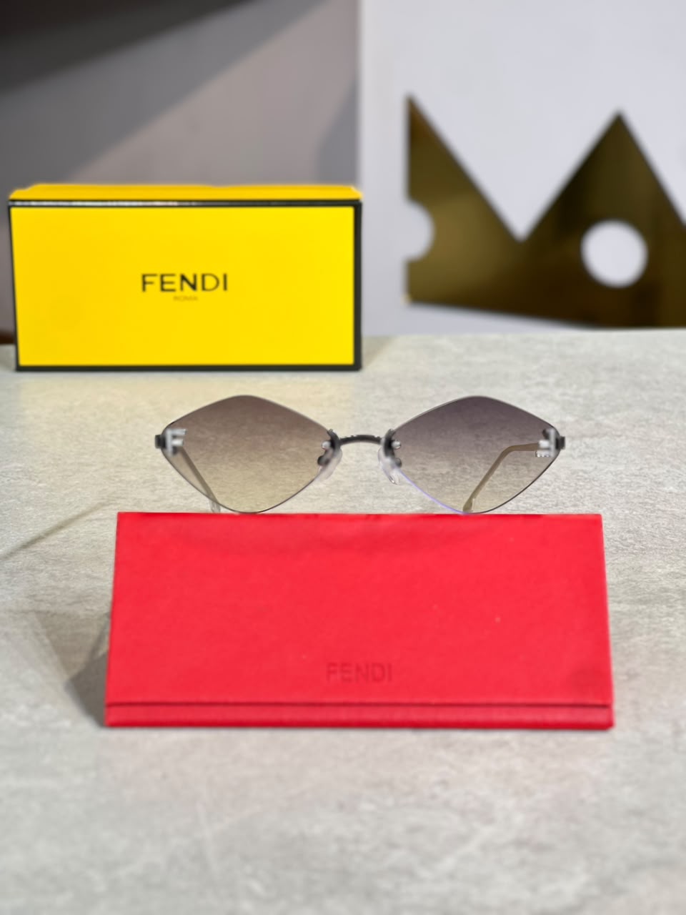 Gafas Fendi Aviador Humo