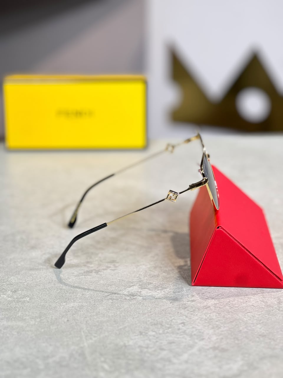 Gafas Fendi Optica Dorada