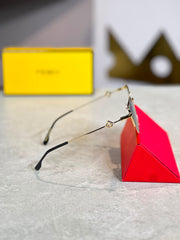 Gafas Fendi Optica Dorada