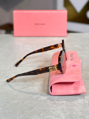 Gafas Miu Miu hexagonal carey