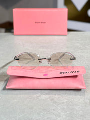 Gafas Miu Miu Ovalada Rosa