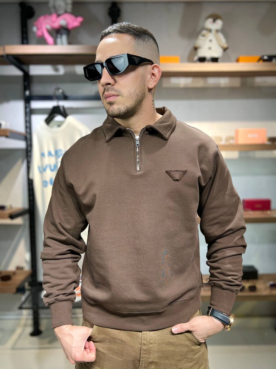 CAMISETA POLO PRD MANGA LARGA