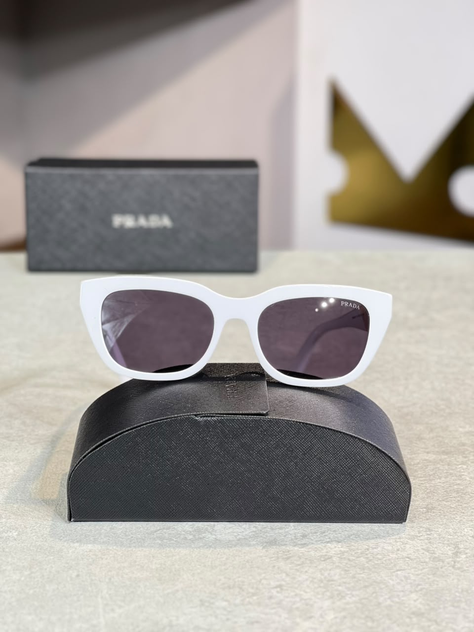 Gafas Prada Cateye Blanca